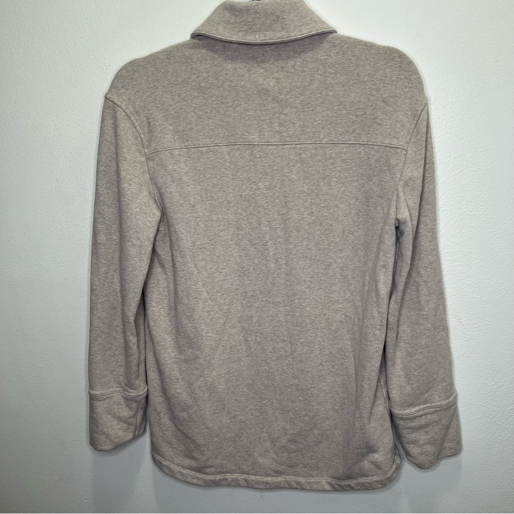 VINCE Womens oversized soft shirt tan jacket shacket size XS - Picture 8 of 13